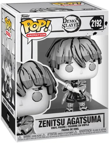 ⚡🖌️ Funko Pop! Animation N°2192 – Zenitsu Agatsuma – Sumi-Ink (Encre Japonaise) – Demon Slayer 🖌️⚡