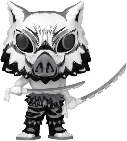 🐗⚫ Funko Pop! N°2193 – Inosuke Hashibira – Sumi-Ink (Effet encre japonaise) – Demon Slayer ⚫🐗