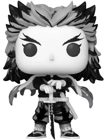 🔥🖌️ Funko Pop! Animation N°2194 – Kyojuro Rengoku – Sumi-Ink (Encre Japonaise) – Demon Slayer 🖌️🔥