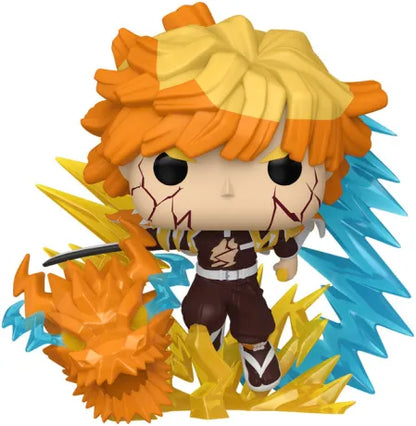 ⚡🐉 Funko Pop! Premium Animation N°2502 – Zenitsu Agatsuma – Demon Slayer: Kimetsu no Yaiba 🐉⚡