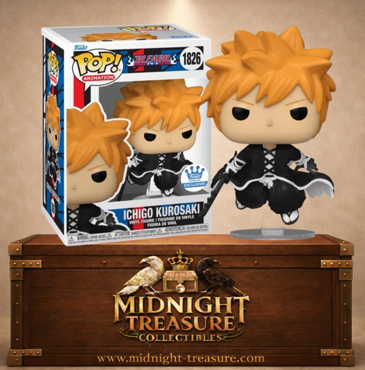 🔥⚔️ Funko Pop! N°1826 – Ichigo Kurosaki – Bleach (Exclusive) 👊🍊