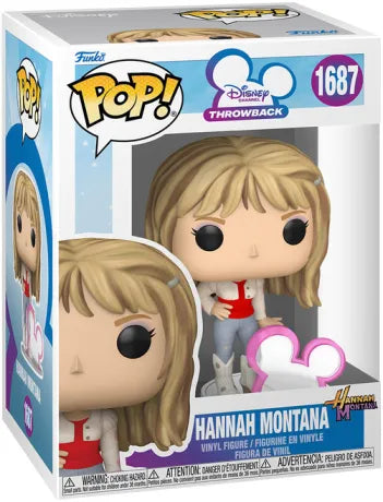 🎤✨ Funko Pop! Disney Throwback N°1687 – Hannah Montana – Disney Channel ✨🎤