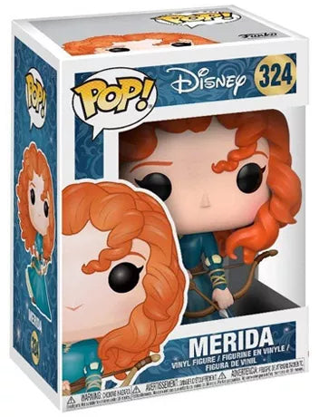 🏹🔥 Funko Pop! Disney N°324 – Merida (Mérida) – Rebelle (Brave) 🔥🏹