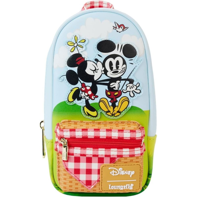 🧺🐭 Trousse Loungefly – Mickey et ses Amis Picnic – Disney 🐭🧺