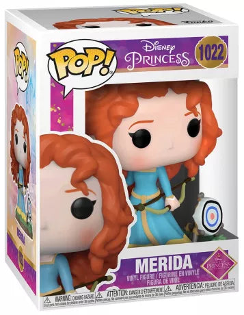 🏹👑 Funko Pop! Disney Princess N°1022 – Merida – Brave (Rebelle) 👑🏹