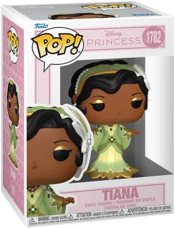 👑🐸 Funko Pop! Disney Princess N°1782 – Tiana – Grand Entrance (Entrée royale) – The Princess and the Frog (La Princesse et la Grenouille) 🐸👑