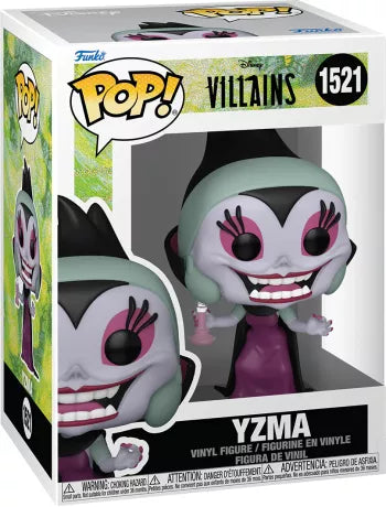 🧪👑 Funko Pop! Disney Villains N°1521 – Yzma with Potion (Yzma avec potion) – The Emperor’s New Groove (Kuzco, l’empereur mégalo) 👑🧪