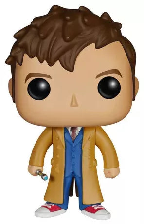 💙⏳ Funko Pop! Television N°221 – Tenth Doctor (Dixième Docteur) – Doctor Who ⏳💙