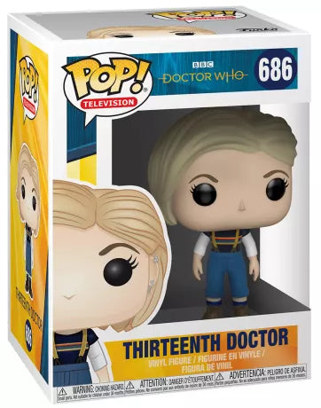 🟦✨ Funko Pop! Television N°686 – Thirteenth Doctor (Treizième Docteur) – Doctor Who ✨🟦