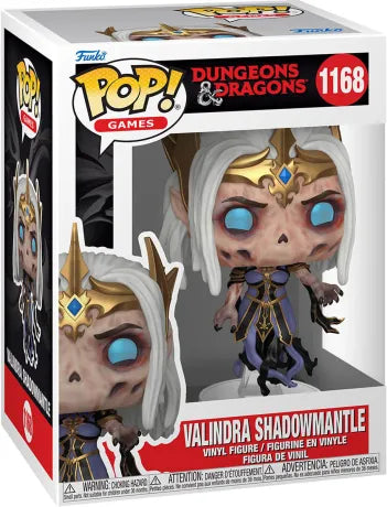 💀🔮 Funko Pop! Games N°1168 – Valindra Shadowmantle – Dungeons & Dragons 🔮💀