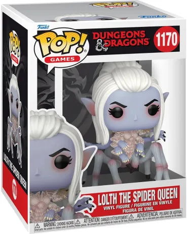 🕷️👑 Funko Pop! N°1170 – Lolth the Spider Queen (Lolth la Reine Araignée) – Dungeons & Dragons 👑🕷️