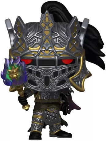 Funko Pop! Dungeons & Dragons – Lord Soth (N°979). Chevalier de la Mort en armure sombre avec effet Glow in the Dark, édition exclusive SDCC Summer Convention 2024.
