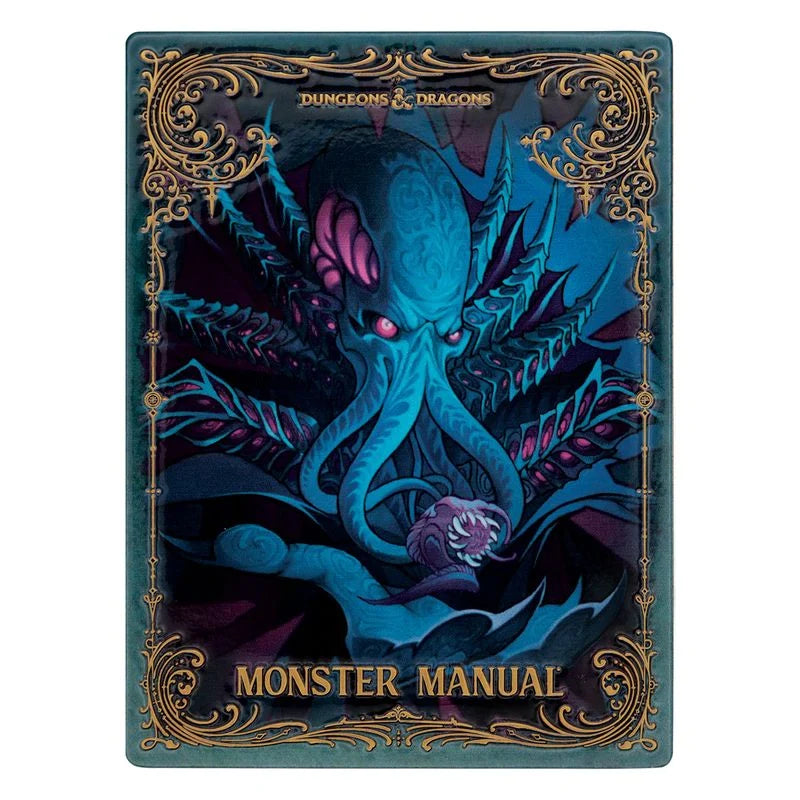 🐙🎲 Donjons & Dragons – Monster Manual – Lingot de collection – Édition limitée à 5 000 exemplaires 🎲🐙