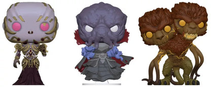 🎲👁️ Funko Pop! Games – Vecna / Mind Flayer / Demogorgon – 3-Pack – Dungeons & Dragons (Special Edition) 👁️🎲