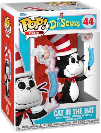 🎩🐱 Funko Pop! Plus N°44 – Cat in the Hat (Le Chat Chapeauté) – Dr. Seuss 🐱🎩