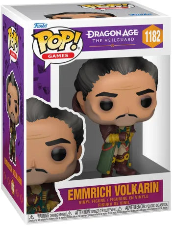 🪄💀 Funko Pop! Games N°1182 – Emmrich Volkarin – Dragon Age: The Veilguard 💀🪄
