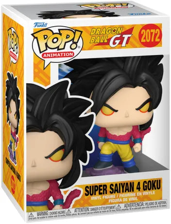 🐉🔥 Funko Pop! Animation N°2072 – Super Saiyan 4 Goku – Dragon Ball GT 🔥🐉