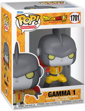 🦸‍♂️⚡ Funko Pop! Animation N°1701 – Gamma 1 – Dragon Ball Super: Super Hero ⚡🦸‍♂️