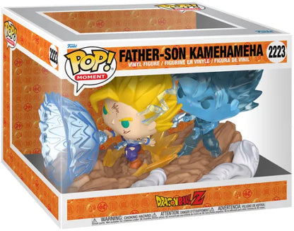 💙⚡ Funko Pop! Moment N°2223 – Father-Son Kamehameha (Kamehameha Père-Fils) – Dragon Ball Z ⚡💙