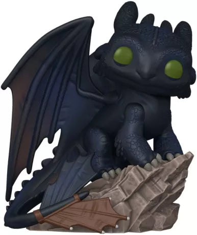 🐉🖤 Funko Pop! Deluxe N°1792 – Toothless (Krokmou) – Dragons (How to Train Your Dragon) – Live Action 🖤🐉