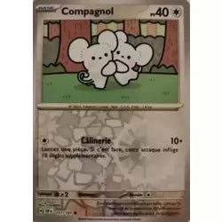 Compagnol - Carte Pokémon Reverse (SSP - Étincelles Déferlantes) 157/191 🐭✨