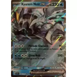 Kyurem Noir EX - Carte Pokémon Holographique double rare (SSP - Étincelles Déferlantes) 048/191 ❄️✨