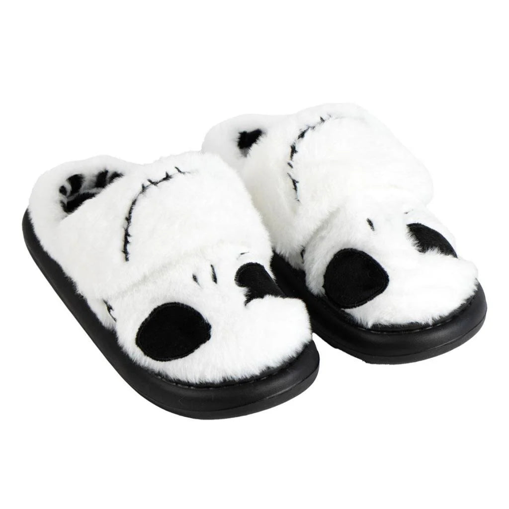 💀🎄 L’Étrange Noël de monsieur Jack – Jack Skellington – Pantoufles peluche – Taille 42/43 🎄💀