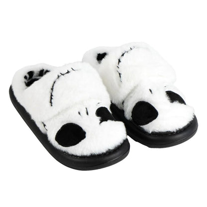 💀🎄 L’Étrange Noël de monsieur Jack – Jack Skellington – Pantoufles peluche – Taille 42/43 🎄💀