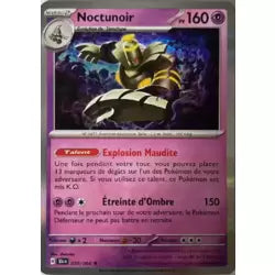 Noctunoir - Carte Pokémon Reverse ou Holographique (Fable Nébuleuse) 020/064 👻✨