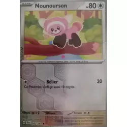 Nounourson - Carte Pokémon Reverse (SFA - Fable Nébuleuse) 052/064 🧸✨