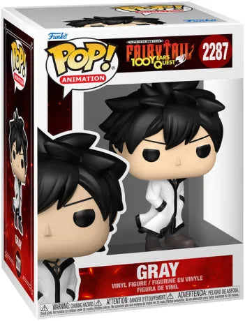 ❄️🔥 Funko Pop! Animation N°2287 – Gray (Gray Fullbuster) – Fairy Tail: 100 Years Quest  🔥❄️