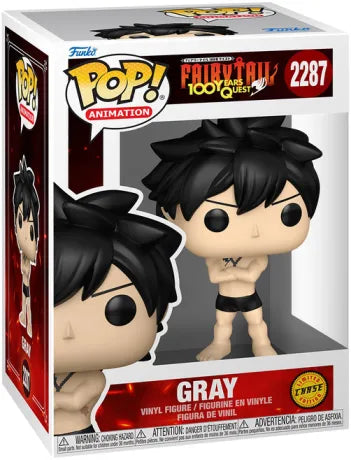 ❄️🔥 Funko Pop! Animation N°2287 – Gray (Gray Fullbuster) – Fairy Tail: 100 Years Quest (Chase) 🔥❄️
