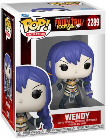 🧊🐉 Funko Pop! Animation N°2289 – Wendy (Wendy Marvell) – Fairy Tail: 100 Years Quest 🐉🧊