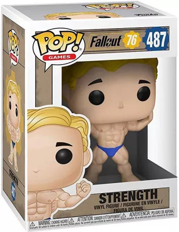 💪☢️ Funko Pop! N°487 – Strength (Force) – Fallout 76 - (Occasion) ☢️💪