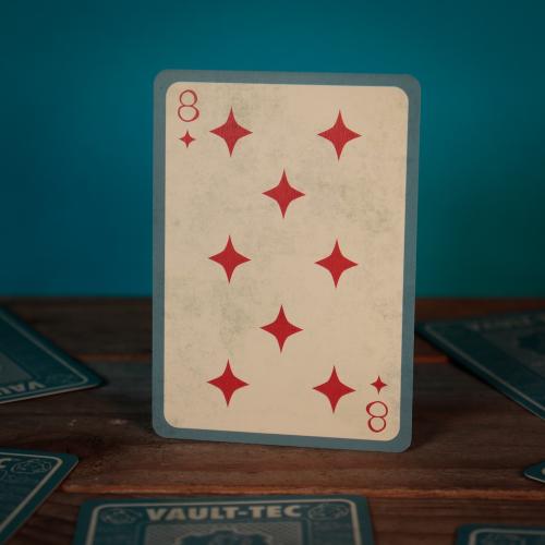 🃏☢️ Fallout – Jeu de cartes à jouer Vault-Tec – 52 cartes + 2 jokers ☢️🃏