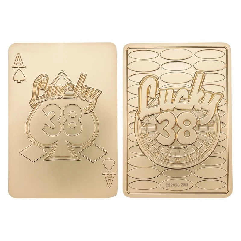 🎰☢️ Fallout: New Vegas – Lucky 38 – réplique Gold Edition limitée à 5 000 exemplaires ☢️🎰