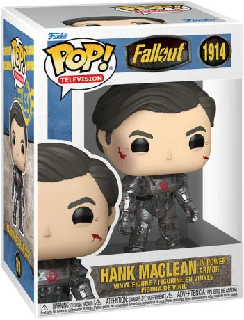 ⚙️☢️ Funko Pop! Television N°1914 – Hank MacLean in Power Armor (Hank MacLean en Armure Assistée) – Fallout ☢️⚙️