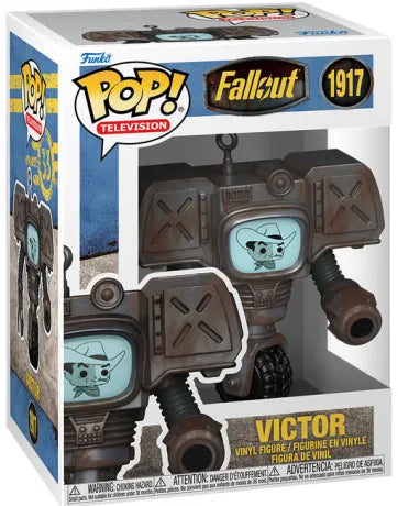🤠🤖 Funko Pop! Television N°1917 – Victor (Securitron) – Fallout 🤖🤠