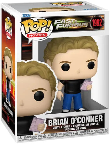 🚗💥 Funko Pop! Movies N°1992 – Brian O’Conner – Fast & Furious 💥🚗