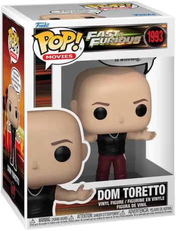 🚗💪 Funko Pop! Movies N°1993 – Dom Toretto – Fast & Furious 💪🚗