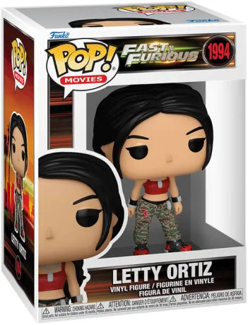 🚗🔥 Funko Pop! Movies N°1994 – Letty Ortiz – Fast & Furious 🔥🚗