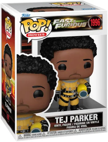 🚀🏎️ Funko Pop! Movies N°1996 – Tej Parker – Fast & Furious – 25th Anniversary (25e anniversaire) 🏎️🚀