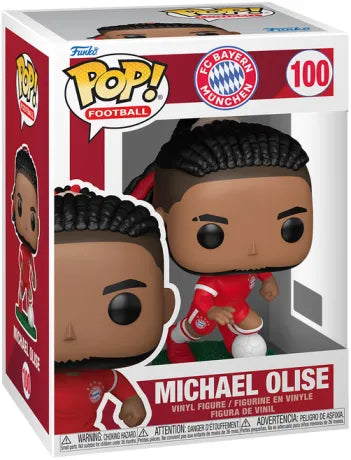 ⚽🔴 Funko Pop! Football N°100 – Michael Olise – FC Bayern München 🔴⚽
