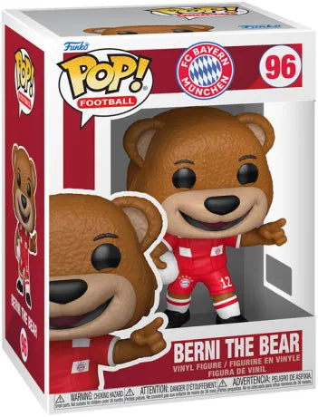 ⚽🐻 Funko Pop! Football N°96 – Berni the Bear – FC Bayern München 🐻⚽