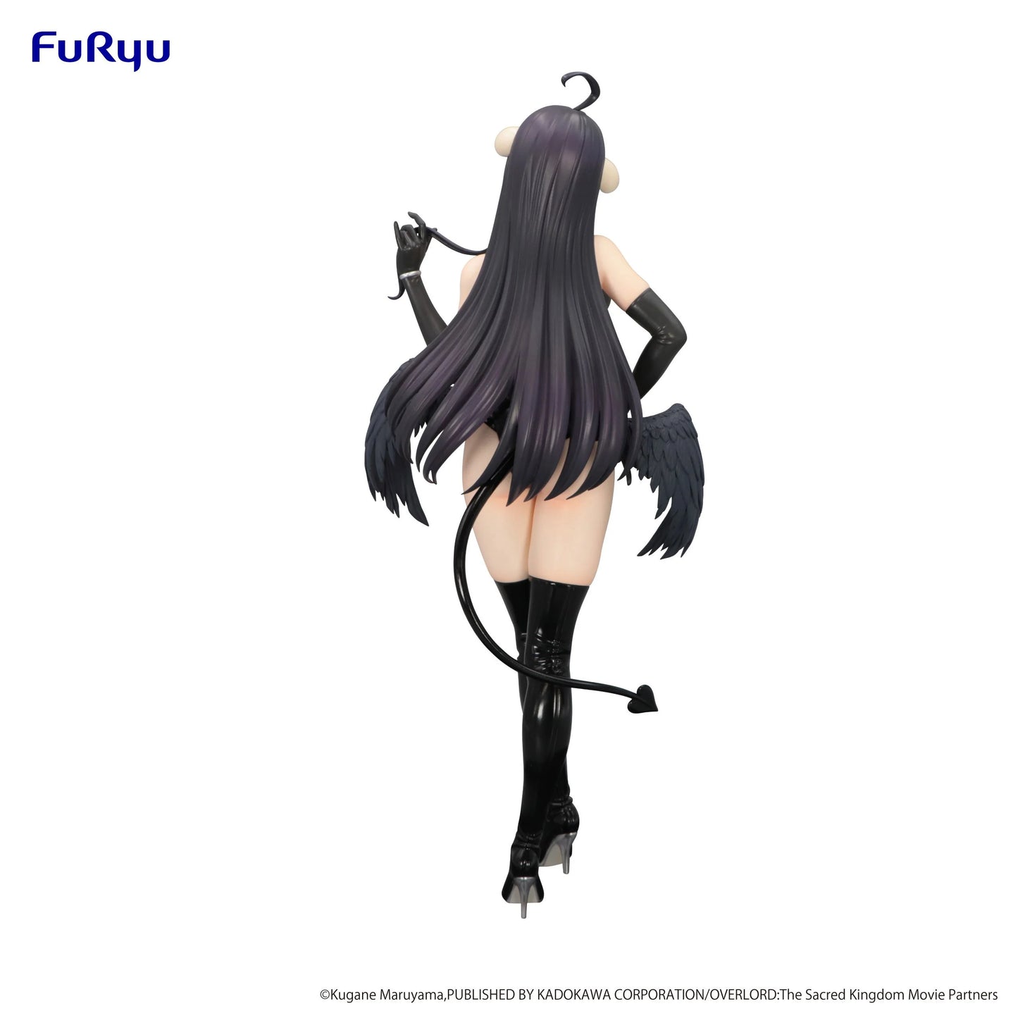 🖤👑 Figurine Albedo – BiCute Dark – Overlord – 26 cm 👑🖤
