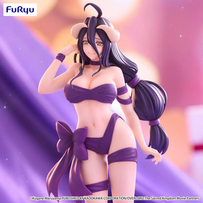 💜🎀 Figurine Albedo – BiCute Ribbons – Overlord – 26 cm – FuRyu 🎀💜