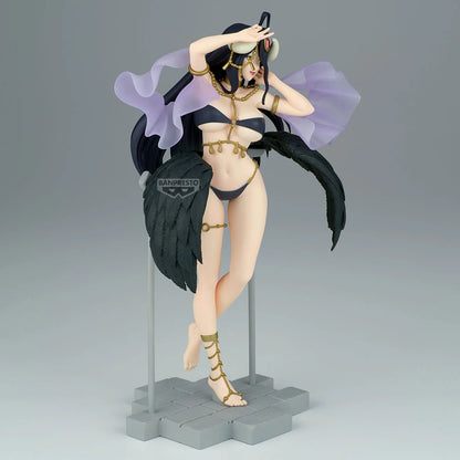 😈🌙 Figurine Albedo – Celestial Tune (Arabian Nights Version) – Overlord – 21 cm 🌙😈