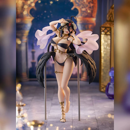 😈🌙 Figurine Albedo – Celestial Tune (Arabian Nights Version) – Overlord – 21 cm 🌙😈