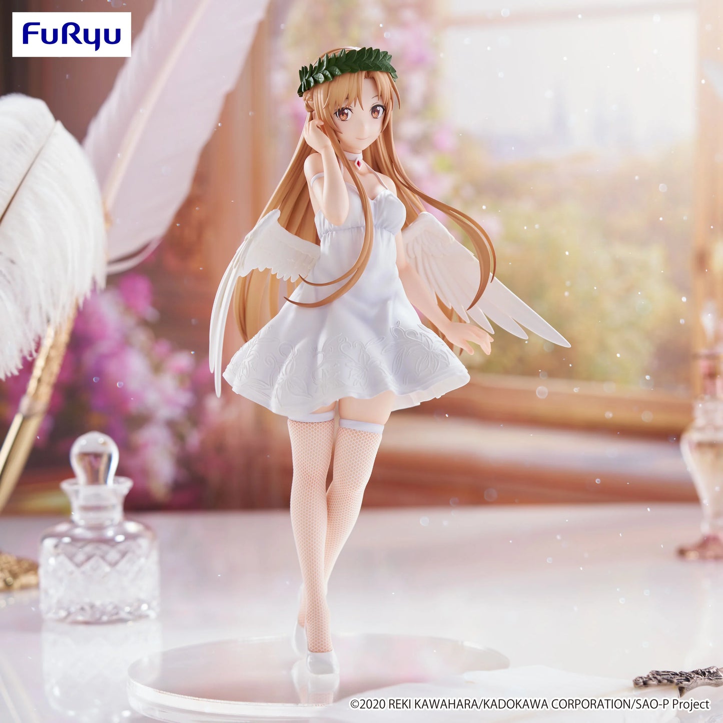 ⚔️🤍 Figurine Asuna – BiCute Bunnies White Angel Version – Sword Art Online – 24 cm 🤍⚔️