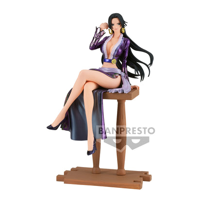 🐍💜 Figurine Boa Hancock – Grandline Journey – One Piece – 20 cm 💜🐍